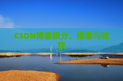 CSDN博客积分，探索与收获
